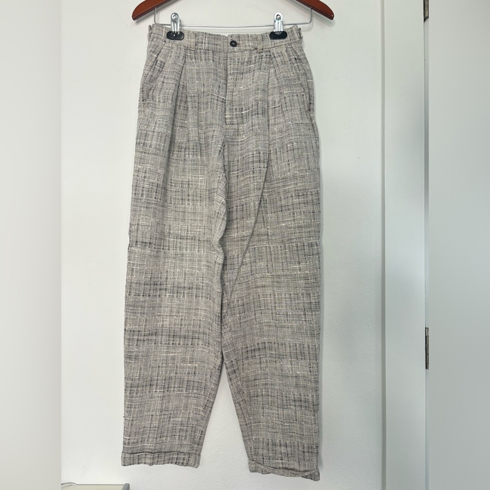 NEON VINTAGE BLACK & WHITE WOMENS PANTS SZ 26”